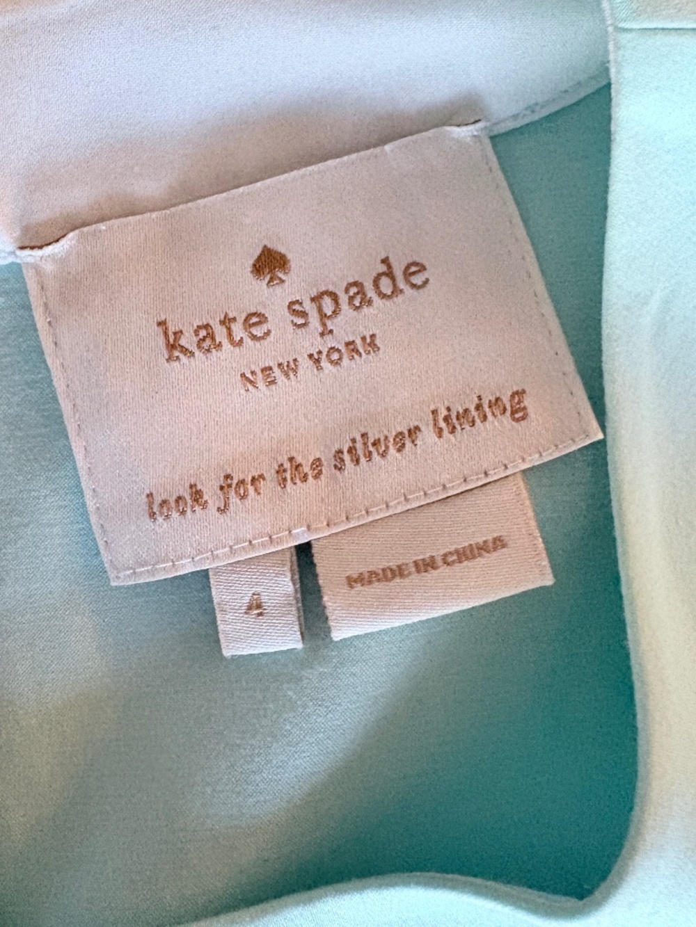 Kate Spade blue-green office dress - Picture 3 of 4